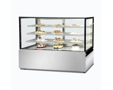 Bromic - 4 tier chilled food/cake display | 1800mm-FD4T1800C-NR