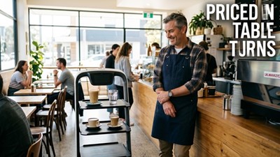 Robot Waiter Cost Australia 2026: Full Price & Payback Guide
