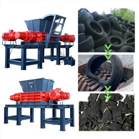3TPH Tire Recycling Shredder
