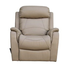 Leather Manual Recliner Chair | Ella 