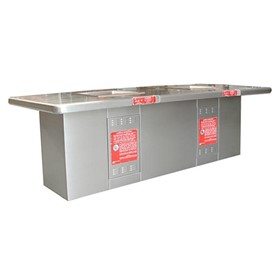 Commercial BBQ & Hotplate | Equal Access Double BBQ Cabinet