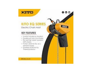 Kito - EQ Electric Chaoin Hoist