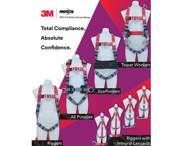 Protecta - PRO Fall Protection Full-Body Harness Range | 3M