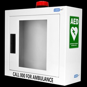 AED Wall Cabinet | 42 x 38 x 15.5cm with Alarm