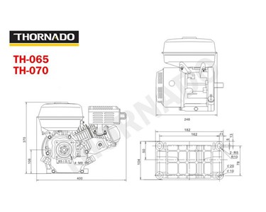 Thornado Stationary Petrol Engines | 7HP Recoil Start