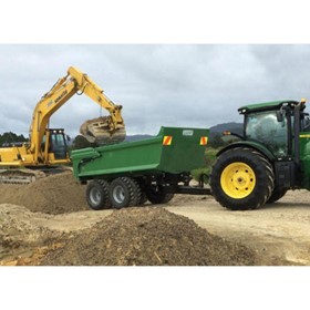 Construction Tipper Trailer | Driven Axle