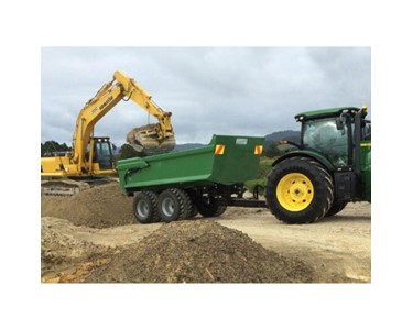TRT - Construction Tipper Trailer | Driven Axle