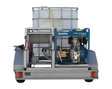 Garpen - Trailer Mounted Diesel Pressure Washer