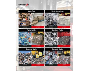 Enerpat - Two Ram Can Baling Machine