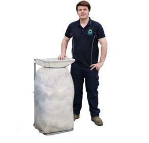 Smart Plastic Bag Stands | 1100L