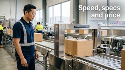 Automatic strapping machine prices in Australia (2026): cost, specs, and fit