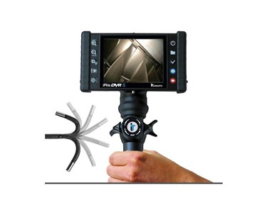 USA Borescopes - iRis – DVR 5 48-20 – 4-Way Articulation – 8mm Videoscope  – 2m Length