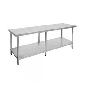 Stainless Bench 2400 W x 700 D