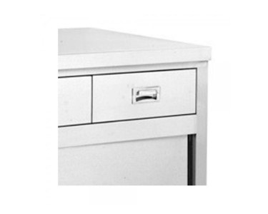 FED - Stainless Cabinet With Doors And Drawers 1200 W X 600 D