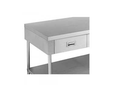 FED - Stainless Steel Bench With 4 Drawers 1800 W X 600 D