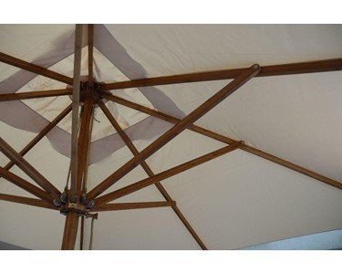 Bambrella - Bamboo Umbrellas - B3.4x3.4m | Levante