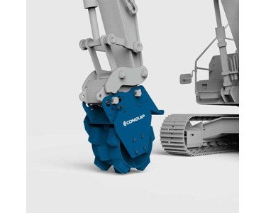 Conquip - Excavator Attachments | Excavator Compaction Wheel