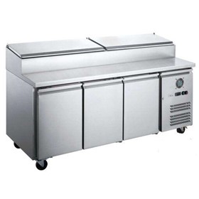 Stainless Steel Three Door Sandwich Counter | XSS7C18S3V 