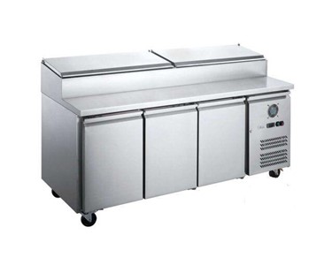 FED-X - Stainless Steel Three Door Sandwich Counter | XSS7C18S3V 