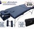 Prime Alternatives - Massage Table Portable Aluminium Package 10.75KILOS [AT-004]