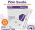 Clearview Medical Australia - Plain Swabs with Transfer Tubes