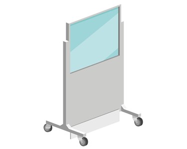 RADshield - Zenith 1100W Mobile Radiation Shields 