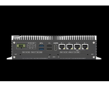 CyberVisuell - Industrial PoE Fanless Embedded PC Celeron TBOX-13E00