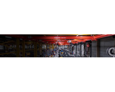 Konecranes - KBK steel workstation lifting system