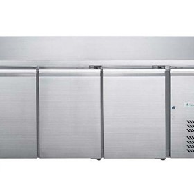 FED-X S/S Three Door Bench Freezer - XUB6F18S3V