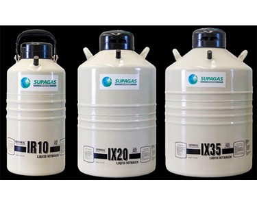 Inox - Liquid Nitrogen Dewar (including ladel) - 10L, 20L & 35L