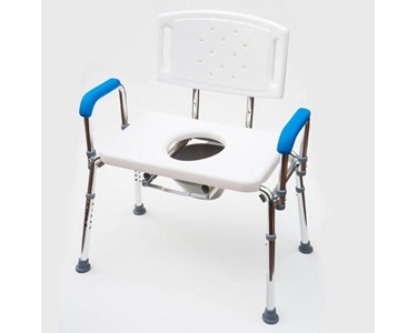 S&M - Bariatric Toilet Commode Chair | Height Adjustable