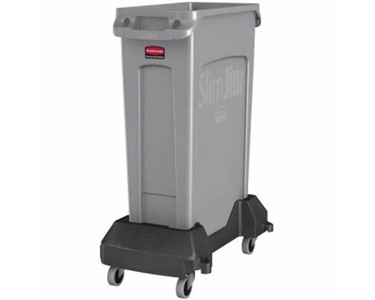 Rubbermaid 3540 shown with Optional 198602 Trainable Dolly