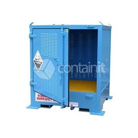 Corrosives Storage Cabinet | Dangerous Goods Store for Class 8 IBC’s