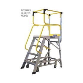 Mobile Platform Ladder | 10 Step 2.76M 4.8M Reach