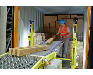 SCHMALZ - Portable Conveyor Systems Destuff-it™ / Restuff-it™