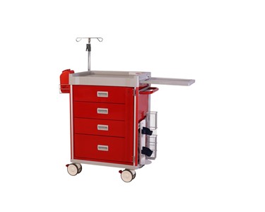 Select Patient Care - Emergency Cart | Emerge 4 Drawer - Package 4