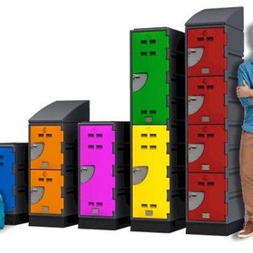 Custom Made Storage Plastic Lockers | A Series