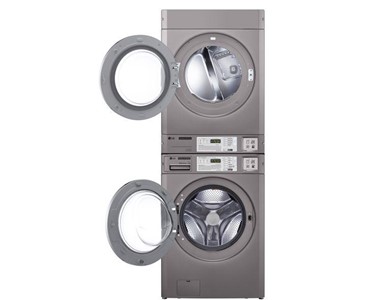 LG - LG - LG Titan C 15 KG Commercial Stack Washer/Dryer