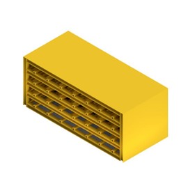 Horizontal Steel Plate Rack