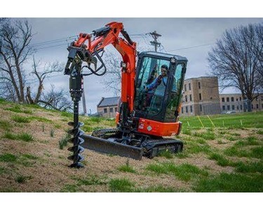 Post Hole Auger Attachment 800 * 200 Spiral Drill