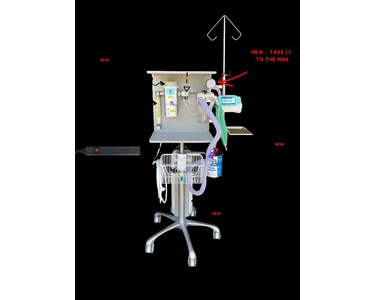 Vet1 - Small Animal Anesthesia Machine | VET1 FLOLINE PLUS MAXX
