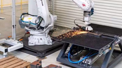 Boost Efficiency with Automated Deburring and Shot Blasting for Excavator Bucket Parts