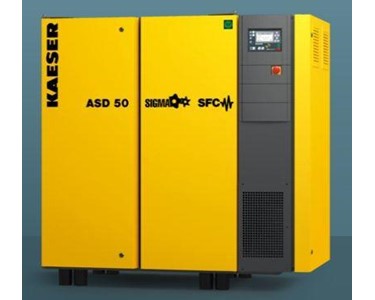 KAESER Compressors - Mid-sized Rotary Screw Compressors From 18 To 110 Kw