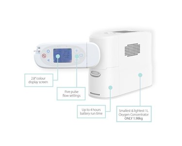 Kingon - Portable Oxygen Concentrator | Refurbished Essential Package