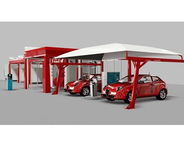Car Wash Enclosures & Wash Bays