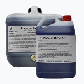 Platinum Rinse Aid Fast Dry - Washing Detergent