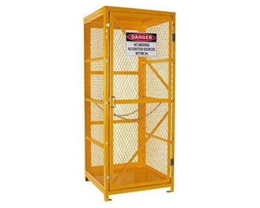 Mitaco Pty Ltd - Gas Cylinder Storage Cage – Forklift LPG Cylinder & Gas Bottle Storage