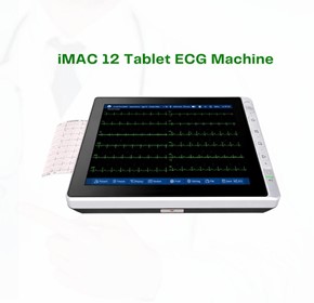 iMAC 12 Tablet ECG Machine