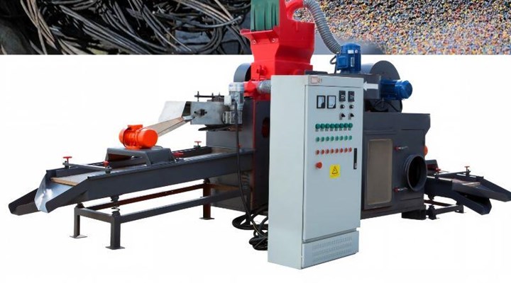 copper cable granulation