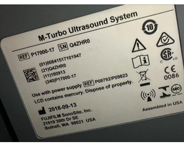 Sonosite - SonoSite M-Turbo Ultrasound EX3467